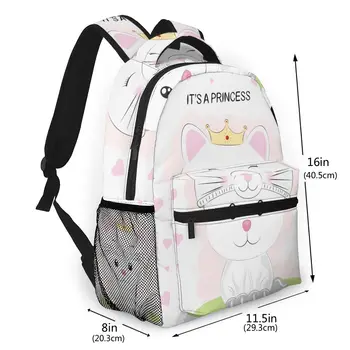 2020 OLN Cestovné Batohy Roztomilý Princezná Cat Girl Batoh Pre Ženy Veľkú Kapacitu Školy Taška Pre Dospievajúce