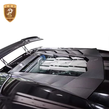Najnovšie Pre Lambogini LP610 Full Carbon Fiber Zadnú Kapotu Huracan lp610 Transparentné Motor Kryt Kapoty Auta Dekorácie