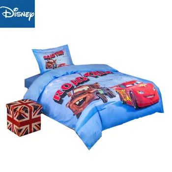 McQueen cumlík posteľná bielizeň sady plnej veľkosti deka kryty pre deti twin prehoz cez posteľ posteľná bielizeň 5 ks deti cartoon spálne dekorácie