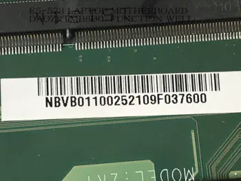 RÝCHLE dodanie ZÁSOB DA0ZRTMB6D0 základná DOSKA PRE ACER E5-573 DOSKA S PROCESOROM CORE I7 DDR3L RAM
