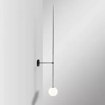 2019 nové Dánsko minimalistický geometrické línie nástenné svietidlo Nordic jednoduché moderné schodisko, chodby, spálne, nočná lampa na stenu