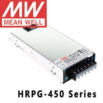 Pôvodné Znamenať Aj HRPG-450 séria DC 5V 12V 24V 36V 48V meanwell 450W jeden výstup s PFC Funkcia Prepínanie Napájania
