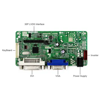 HD MI VGA, AV, USB RF LCD Radič Rada T. V56.03 práca s 10.4 palce HT10X21-311 1024X768 IPS LCD Displej