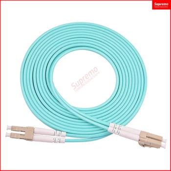 10pcs LC/UPC-LC/UPC OM3 Multimode 10G Vlákniny Patch kábel Duplex MM 50/125um,PVC Plášť,3.0 mm.Dĺžka alebo Konektor môže byť prispôsobené