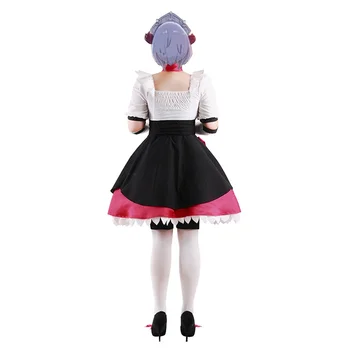Genshin Vplyv Noelle Cosplay Kostýmy Roztomilý Slúžka Oblečenie Anime Cosplay Halloween Party Sexy Ženy, Lolita Šaty Jednotné