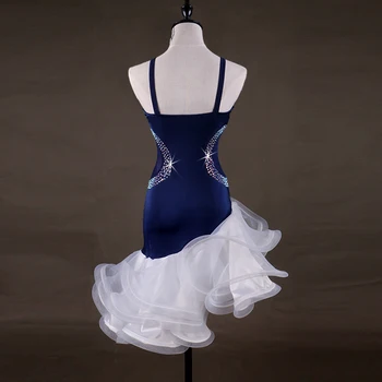 2018 Nové Sexy Latinské Tanečné Šaty Dospelých Žien Fáze Výkonu Oblečenie Sála Rumba, Salsa Dancewear Latinskej Tanca Oblečenie