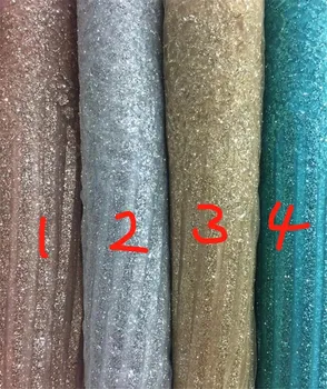 Dobre vyzerajúci afriky lepené lesk čipky s flitrami JRB-122117 výšivky tylu oka textílie, čipky pre sexy šaty