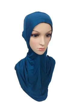 DD2 Veľkoobchod Dlhej časti Pure color moslimských underscarf pohodlné módne hijabs moslimských bielizeň hlavový most šatky