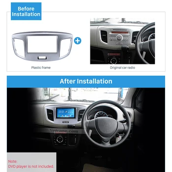 Seicane 2 Din Stereo Prehrávač Dash Inštalácie Výbava Auta autorádia Panel Fascia Rám pre Suzuki Wagon 173*98/178*100/178*102mm