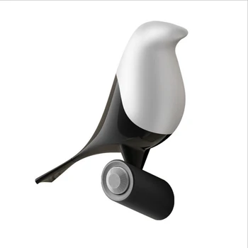 Moderné Straka Vták USB Nabíjačka, Nočné Svetlo Inteligentné Vibrácií Indukčné LED Stolná Lampa Malé Vajcia Svetlo Domova Lampa Dary