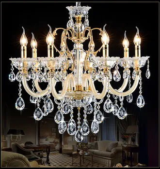Francúzsky Luxus Krištáľový Luster Obývacej Izby, Spálne, Domáce Vnútorné Osvetlenie Lampa Mini Kryštály Lustre Pre Spálne Svietidiel,