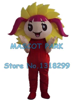 Slnko dievča maskot kostým vlastné kreslená postavička cosply dospelých veľkosť karneval kostým 3052