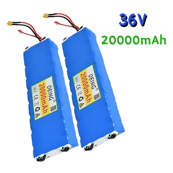 36V 20Ah lítia 18650 batériu 10S3P 20000mah 250W-500W Rovnaký port 42V Elektrický Skúter M365 klince Batérie s BMS