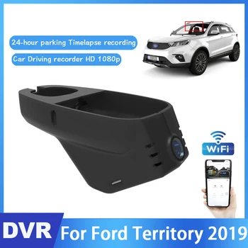 Jazda autom videorekordér DVR Mini Ovládania APLIKÁCIE, Wifi Kamera Pre Ford Území 2019 Nočné videnie, HD 1080P Registrator Dash Cam