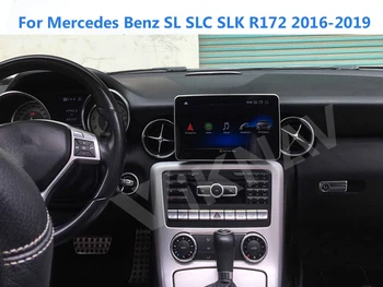 9 Android 10 autorádia autorádia Pre Mercedes Benz SL, SLC SLK R172 2016-2019 GPS Navigácie DVD Multimediálny Prehrávač 2din