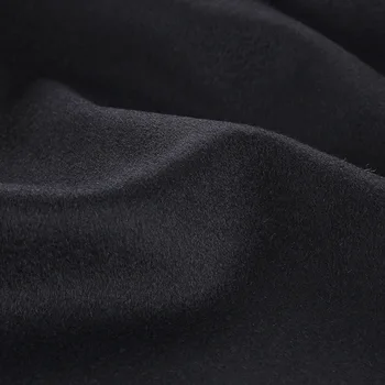 4 Farby Luxusný jednostranne 450 g Šedé Krátke Cashmere Textílie Jeseň Zimný Kabát Odevné Textílie, Tkaniny Na Meter Materiálu