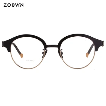 Nové módne Okrúhle okuliare, mix veľkoobchod rámy okuliarov ženy Lunettes módne Okuliare Optické oculos de grau femininos Predstavenie