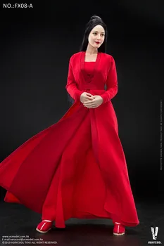 VERYCOOL VCL-1006 1/6 žena bábkové červený kostým dress12 palcový žena bábkové k dispozícii na sklade