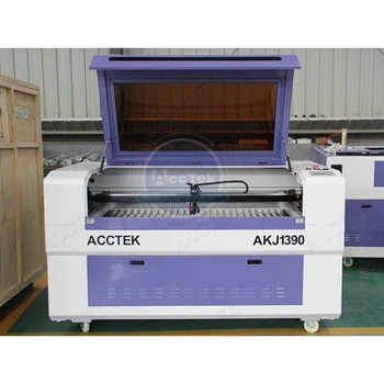 Profesionálne CO2 Laserový Stroj AKJ1390 na Drevo, Akryl Rytie Skla Stroje na Predaj