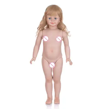 30 palec obrovský baby doll hračky, plné silikónové vinyl Znovuzrodené dieťa dievča, batoľa, pre deti, oblečenie model bábiky bebe reborn darček