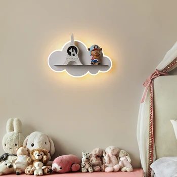 Moderné LED Nástenné Svietidlá, Spálne, obývacej izby, dekorácie, svietidlá nástenné svietidlo tvorivé uličkou cloud Nástenné Svietidlo bielej AC90-260V