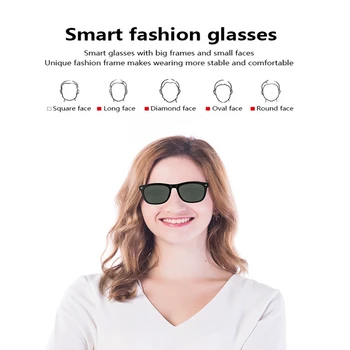 Môžete volať smart Bluetooth audio okuliare počúvať skladby Bluetooth okuliare