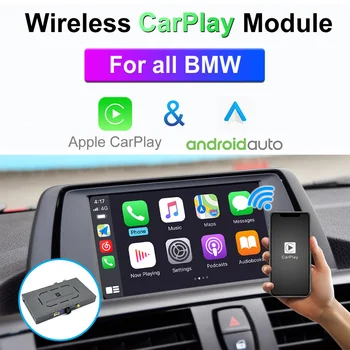 Bezdrôtové Apple Carplay Pre BMW 1 2 3 4 5 6 7 Série X1 X3 X4 X5 EVO NBT CCC CIC 2003-2018 Android Auto Modul Video Rozhranie